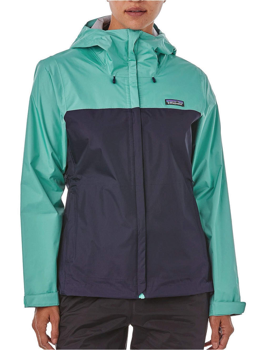 Patagonia Women's Torrentshell 3L Rain Jacket /Navy Blue Strait Blue, Size Med